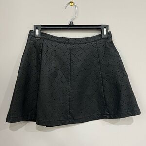 Faux Leather Jessica Simpson Mini Skirt